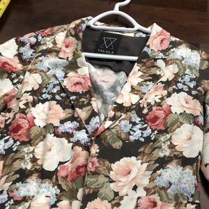Aritzia Talula Kent Floral Blazer
